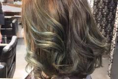 short hair perm