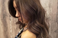 digital perm long hair